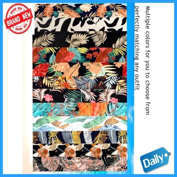 Tropical Print Kimono Set Lightweight Blouse Shorts Summer Beach Coverup - Picture 5 of 7